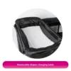 Sweet Cherry Luxury Playpen Crib NeroX Travel Cot with music toy bay, mosquitoes netting, diaper changing table (UP620)