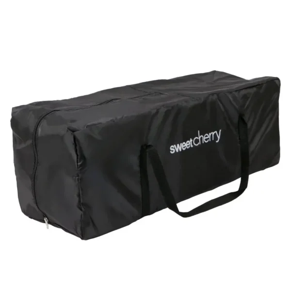 Sweet Cherry Luxury Playpen Crib NeroX Travel Cot with music toy bay, mosquitoes netting, diaper changing table (UP620)
