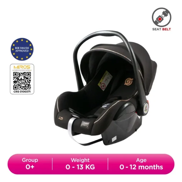 Sweet Cherry Newborn Rearward Facing Infant Baby Carrier Car Seat from Birth LB320 Otto Carrier Car Seat Group 0+