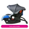 Sweet Cherry Newborn Rearward Facing Infant Baby Carrier Car Seat from Birth LB320 Otto Carrier Car Seat Group 0+
