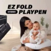 Sweet Cherry One-Pull Auto-Fold Baby Playpen HY8901 EZ Fold Playpen