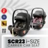 Sweet Cherry SCR Series ECE R129 Baby Car Seat AY329 SCR23 i-Size Carrier Infant Car Seat with Headrest Adjustment