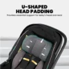 Sweet Cherry SCR Series ECE R129 Baby Car Seat AY329 SCR23 i-Size Carrier Infant Car Seat with Headrest Adjustment