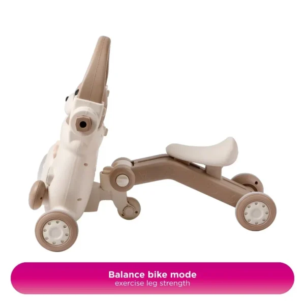 Sweet Cherry Sit-to-Stand Multi-Function Learning Walker Teddy 3-In-1 Baby Walker (SC002)