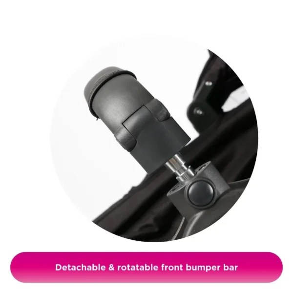 Sweet Cherry 3-in-1 Convertible Baby Stroller with Baby Carrier Car Seat GL600 Vetro S Travelling System