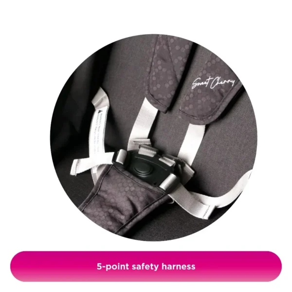 Sweet Cherry 3-in-1 Convertible Baby Stroller with Baby Carrier Car Seat GL600 Vetro S Travelling System