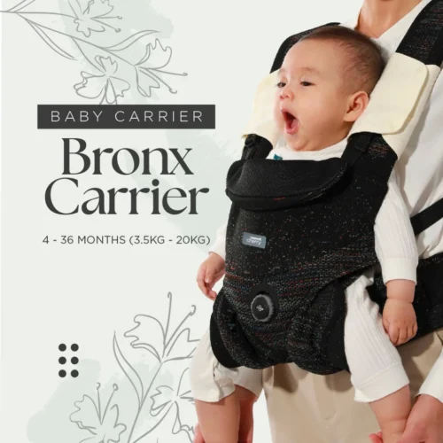 Sweet Cherry Bronx Baby Carrier With Special FLY Knitted Fabric & Patented Twist-Lock System (SC626)