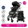 Sweet Cherry Compact Folding Stroller SC329 Valor Stroller for Babies up to 22KG with Pull Rod and Bottle Holder