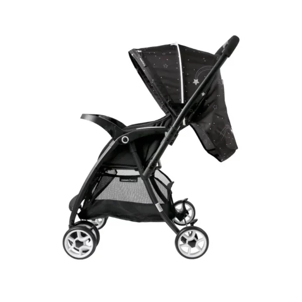 Sweet Cherry Easy & Quick Folding Baby Full-Size Stroller HP712 Morris 2 Way Facing Stroller with Full Coverage Canopy