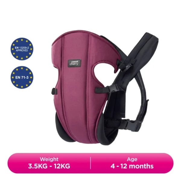 Sweet Cherry Baby Carrier Infant Comfortable Adjustable Multifunctional Sling Backpack SC653 TRC Baby Carrier 4 months+