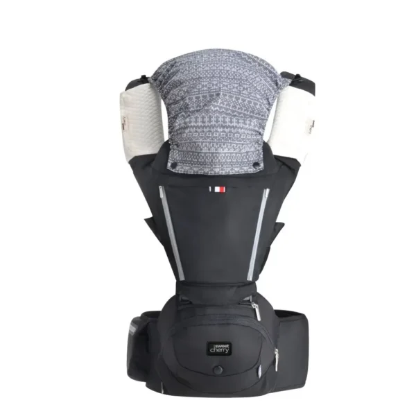 Sweet Cherry Lightweight Foldable Aluminum Hip Seat Carrier AX19 Kobra Infant Baby Carrier"