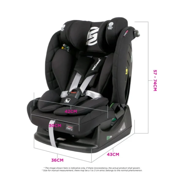 Sweet Cherry Perfect PRO Car Seat Wesley i-Size with ECE R129 (AY913 PRO)